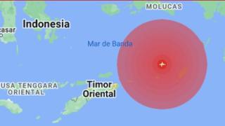 Sismo de magnitud 6,0 frente a la costa de Indonesia  