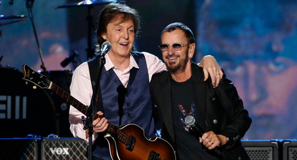Paul McCartney le dará la bienvenida al Rock and Roll Hall of Fame a Ringo Starr con un discurso. (Foto:Difusión)