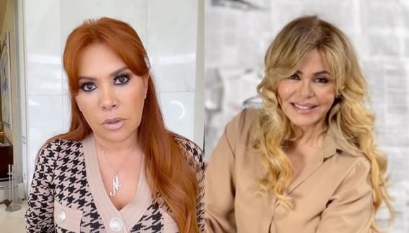 Magaly Medina arremetió contra Gisela Valcárcel por su apoyo a Dalia Durán tras más de un año de ser víctima de agresión de John Kelvin. (Foto: Instagram)