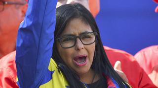 Vicepresidenta chavista llama a Guaidó a "reflexión" y parar la "locura"