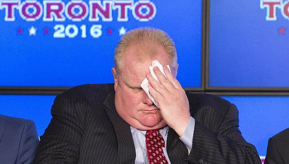 Alcalde de Toronto Rob Ford deja el cargo para desintoxicarse