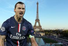 Zlatan Ibrahimovic recibe polémica respuesta de la Torre Eiffel