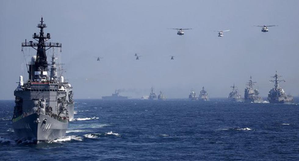 Pekín advierte a Tokio sobre acciones militares si Japón manda a navegar buques de guerra junto a los de USA bajo pretexto de principio de libertad de navegación. (Foto: EFE)