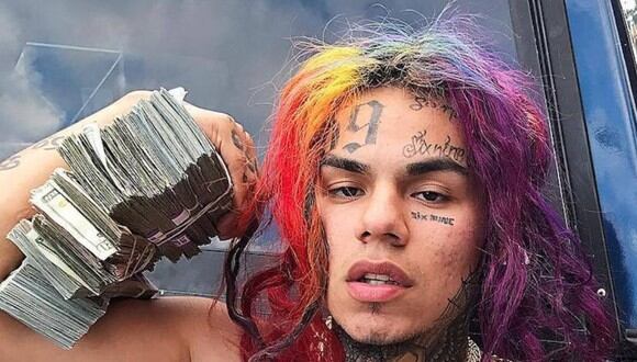 El rapero estadounidense sorprendió a una familia con un millón de pesos (Foto: Tenkashi 6ix9ine / Instagram)