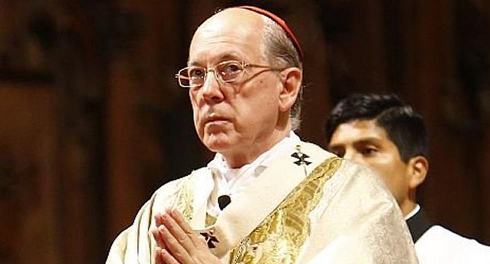 Cardenal juan Luis Cipriani causó indignación con sus comentarios. (Foto: elcomercio.pe)
