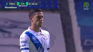 Puebla vs. San Luis: Santiago Ormeño canjeó penal por gol para ‘La Franja’ | VIDEO 