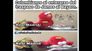 Los memes de la llegada de James Rodríguez al Bayern Múnich