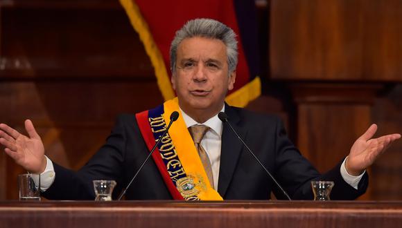 El mandatario ecuatoriano había asistido a la toma de mando de Sebastián Piñera en Chile. (AFP)