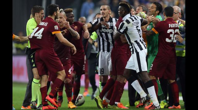 Juventus vs. Roma: partidazo que tuvo goles, penales y golpes - 1