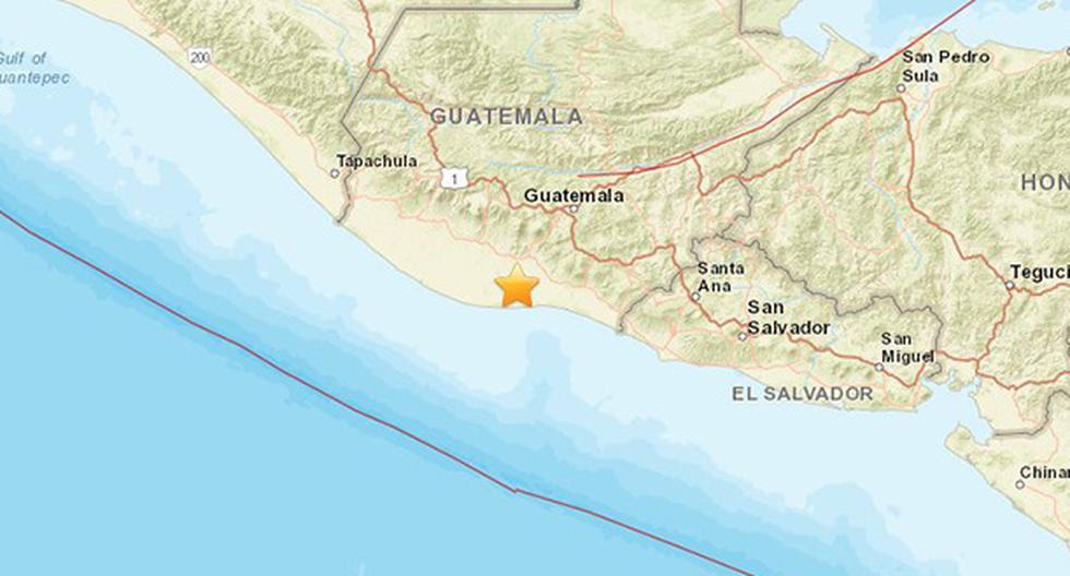 Un sismo de magnitud 5,0 sacude el centro y sur de Guatemala sin daños. (Foto: earthquake.usgs.gov)