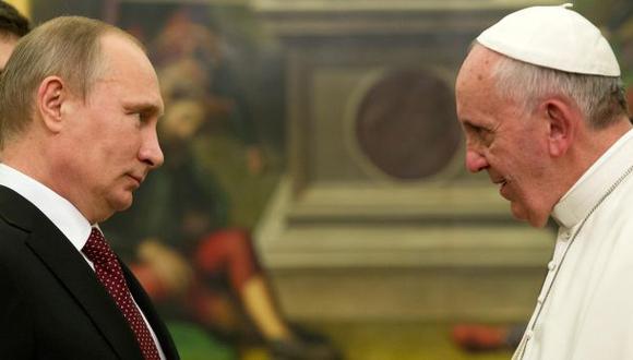 El papa Francisco se reunirá con Putin en la ONU