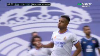Rodrygo señala el camino al título: el doblete del brasileño para el 2-0 de Real Madrid en LaLiga | VIDEO