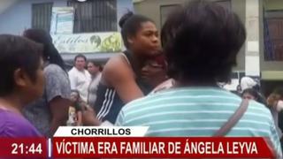 Chorrillos: sobrina de Ángela Leyva murió atropellada