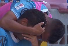 Sporting Cristal vs. Alianza Lima: el llanto de Christopher Olivares tras salir lesionado [VIDEO]