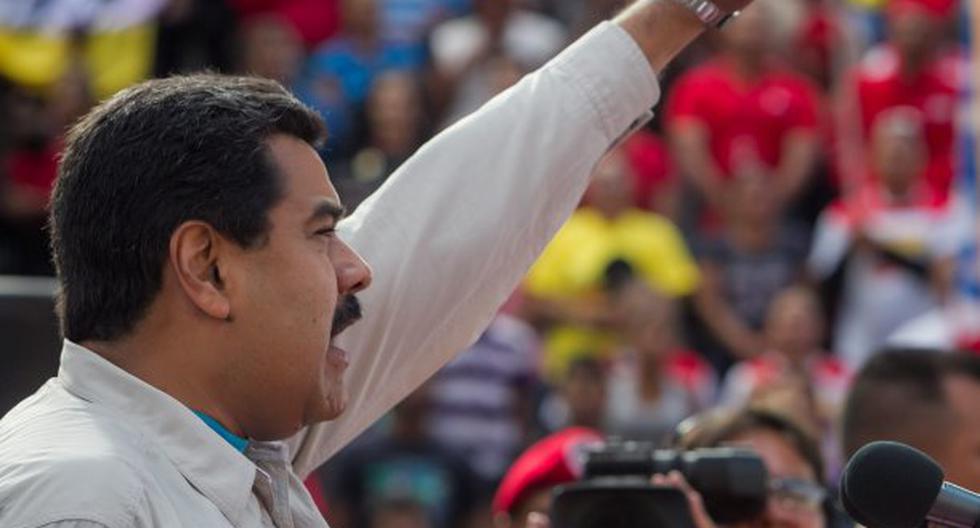 Nicolás Maduro arremetió de nuevo contra EE.UU. (Foto: EFE)