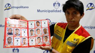 Metropolitano: usuario pierde álbum del Mundial casi lleno