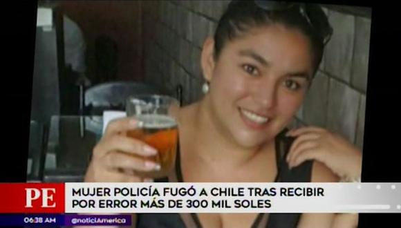 Suboficial Patricia Angélica Ferro Dobles, fue denunciada de apropiarse de forma ilícita de más de S/ 300,000 (Captura: América Noticias)