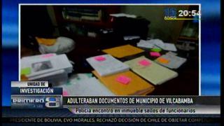 Vilcabamba: falsificaban documentos de obras municipales