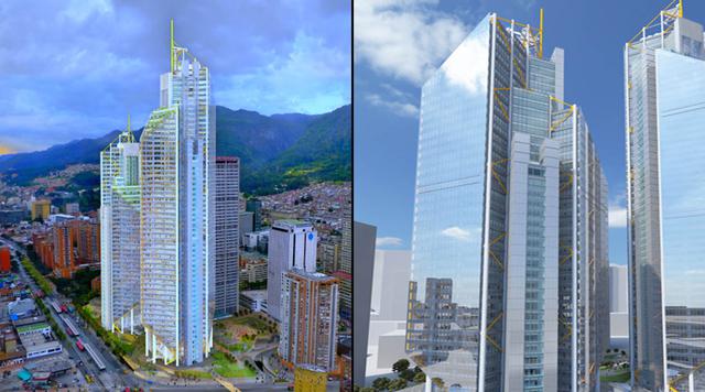 Torres Atrio destronan a Colpatria como la más alta de Bogotá  - 2