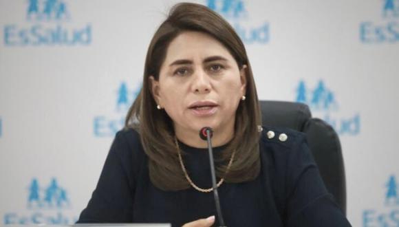 Rosa Gutiérrez fue destituida como presidenta ejecutiva de EsSalud. (Foto: GEC)