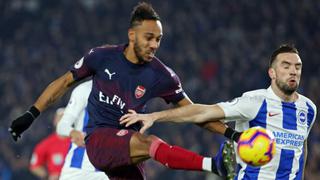 Arsenal igualó 1-1 con Brighton y se aleja de los primeros lugares