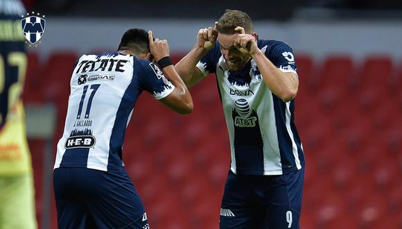 Monterrey anotó dos goles en el primer tiempo del duelo contra América por la Liga MX. (Foto: Monterrey)