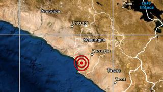 Moquegua: sismo de magnitud 3,9 se reportó en Ilo, señaló el IGP