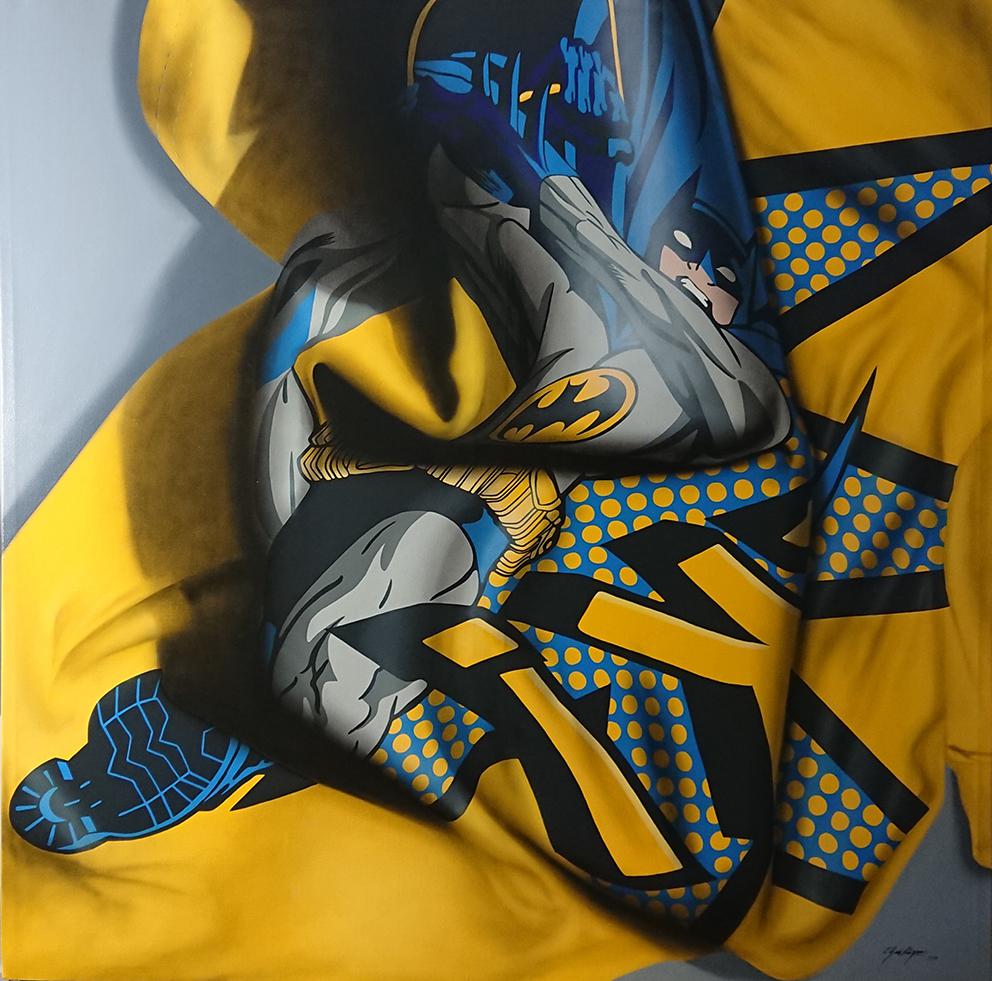 "Batman" de Edgar Vazquez, representado por la galería Alfredo Ginocchio (México).