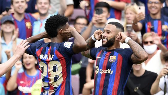 Barcelona goleó 3-0 a Elche por la sexta fecha de LaLiga en el estadio Spotify Camp Nou. (Foto: AFP)