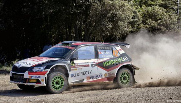 WRC: Nicolás Fuchs sube al tercer lugar del Rally Italia