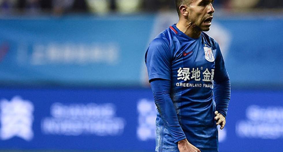 Carlos Tévez se tratará la rodilla en Argentina para volver a jugar por el Shanghái Shenhua | Foto: Getty