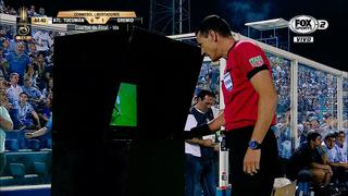 Atlético Tucumán vs. Gremio: el VAR fue requerido por primera vez en la Copa Libertadores | VIDEO