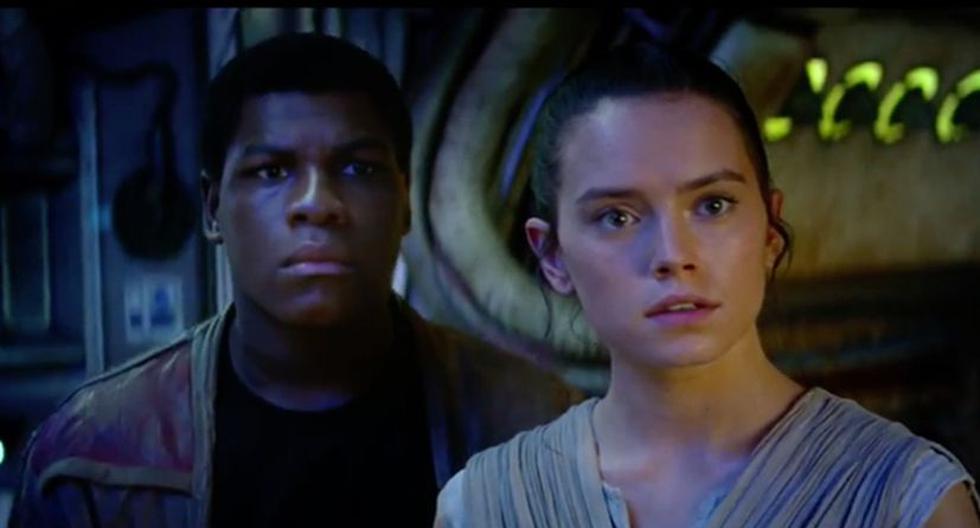 John Boyega es Finn y Daisy Ridley es Rey en 'Star Wars' (Foto: Lucasfilm)