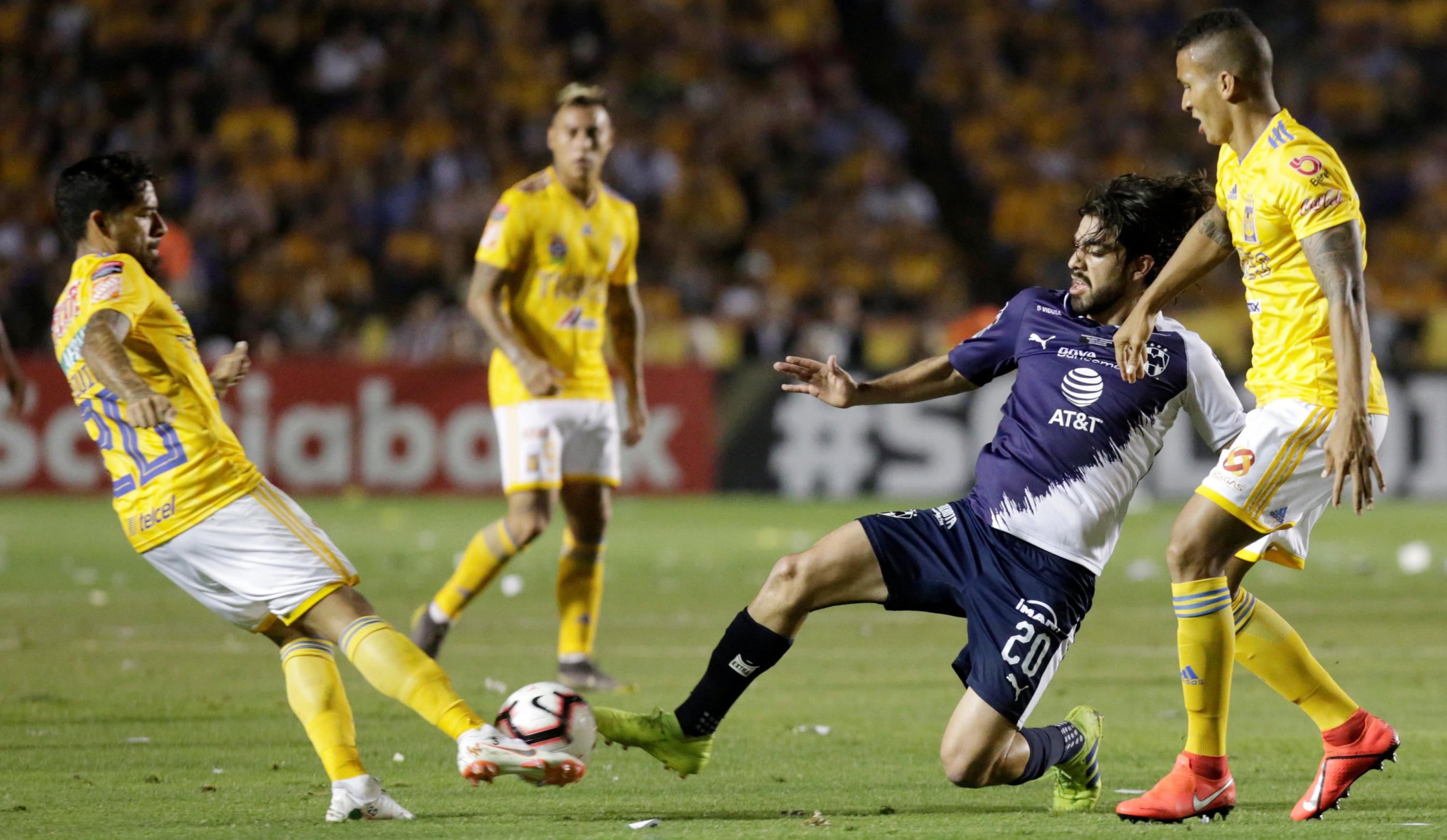 Tigres vs. Monterrey: mejores imágenes del partido. (Foto: AFP)