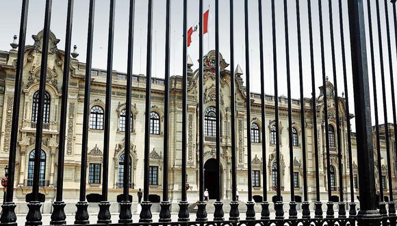 Imagen referencial del Palacio de Gobierno, la sede oficial desde donde despacha la presidenta de la República, Dina Boluarte | Foto: El Comercio / Referencial