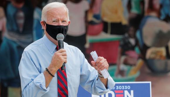 El candidato demócrata Joe Biden (Foto: REUTERS/Brendan McDermid)