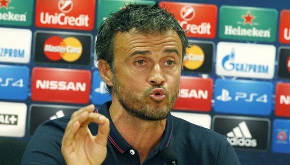 Luis Enrique: "Nosotros no metemos 400 goles ni borrachos"