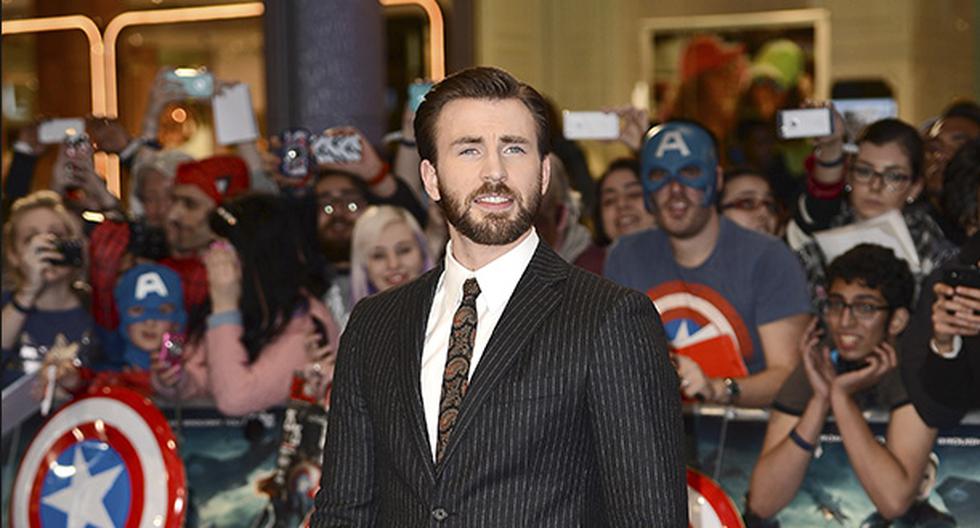 El reconocido actor se transformó en Capitán América para hacerle retos a los amantes de los cómics en USA. (foto: getty images)