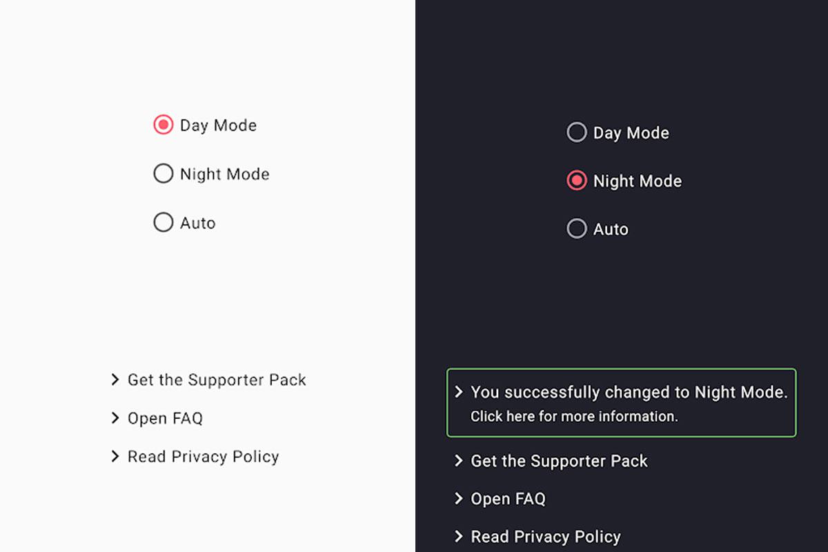 Puedes activar el "modo oscuro" de WhatsApp con una aplicación de Google Play. (Foto Dark Mode)