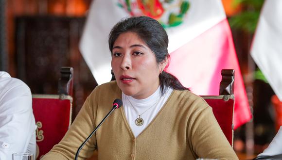 Betssy Chávez renunció como primera ministra tras golpe de Estado de Pedro Castillo | Foto: Presidencia Perú