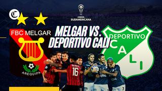 Melgar vs Deportivo Cali: apuestas, horarios y dónde ver para ver la vuelta de los octavos de final de la Copa Sudamericana