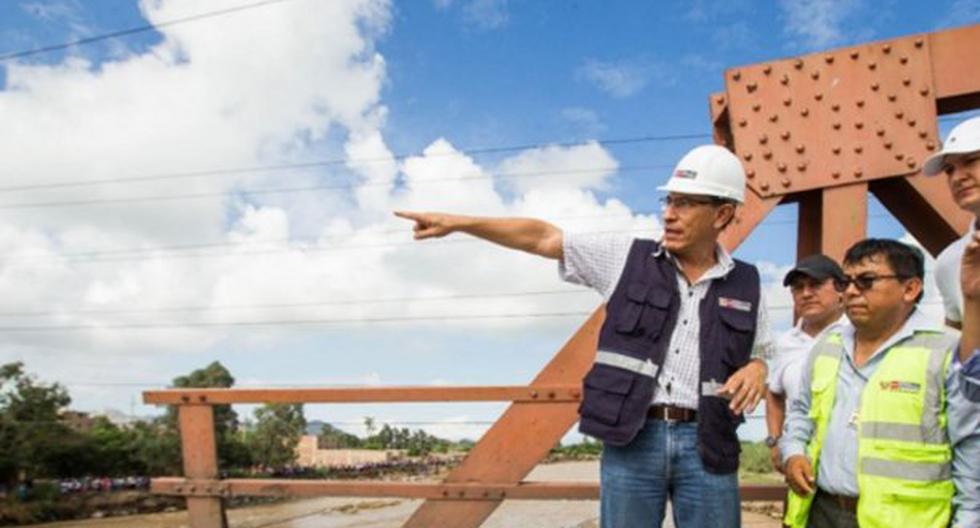 Ministro Martín Vizcarra garantizó pronto acceso a ciudades afectadas por lluvias. (Foto: Andina)