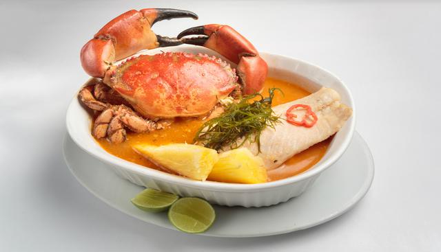 La parihuela a la diabla del restaurante El Ronco 294 es un clásico. Foto: Shutterstock.