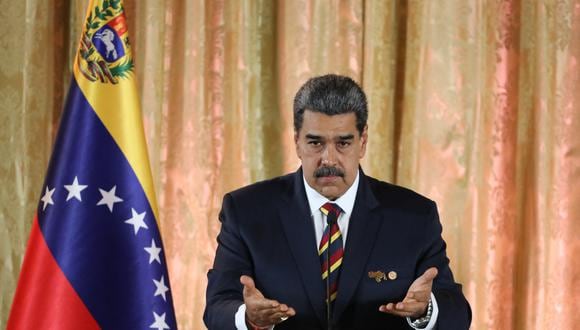 El presidente venezolano Nicolás Maduro. (Foto de ZURIMAR CAMPOS / Presidencia de Venezuela / AFP)