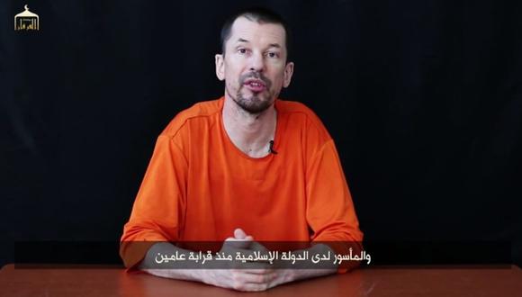 John Cantlie. (Captura pantalla: YouTube)