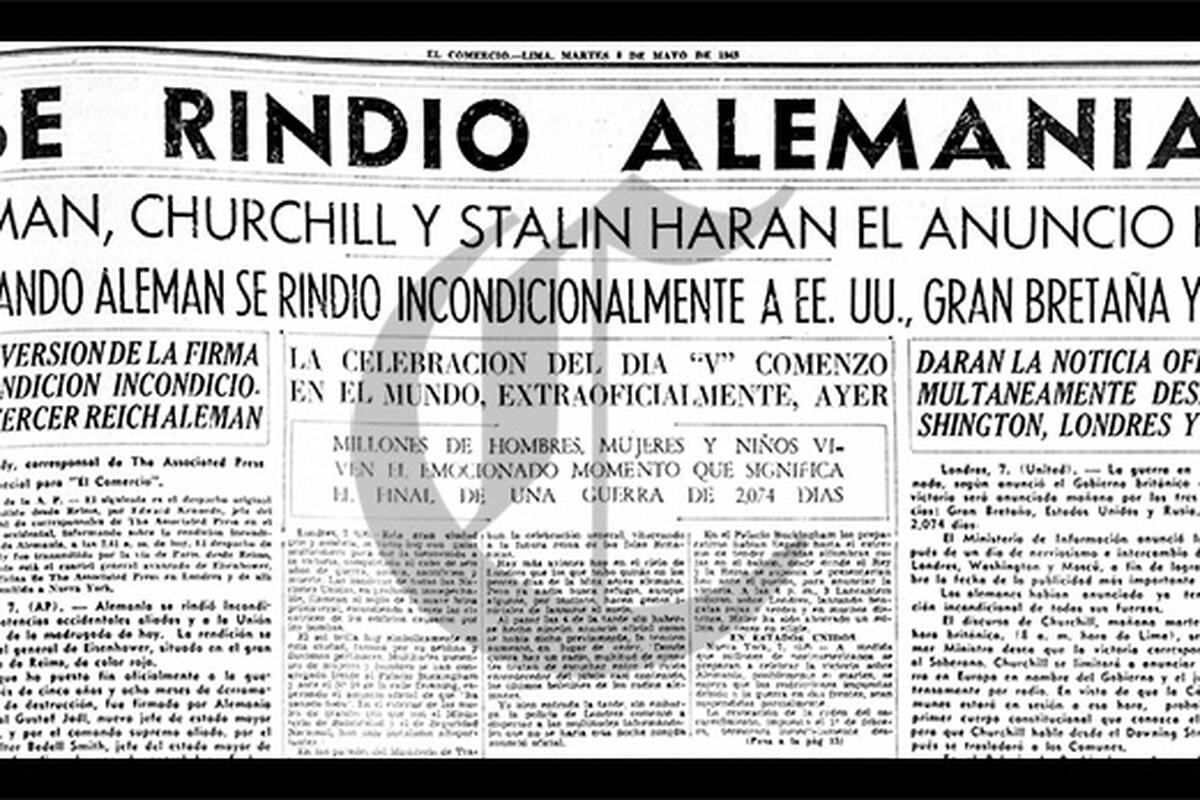 8 de mayo: ¿Qué pasó un día como hoy? | MUNDO | EL COMERCIO PERÚ