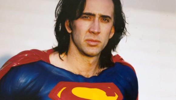 El Superman de Nicolas Cage no consiguió ver la luz a pesar de tener un guión ya hecho. (Foto: Warner)