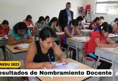 Lo último de Nombramiento Docente 2023