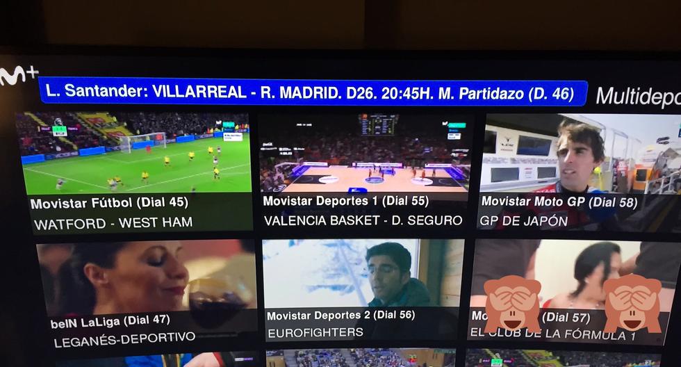 Una conocida plataforma de televisión de pago emitió imágenes de una película para adultos durante la transmisión de un evento deportivo. (Foto: Twitter)