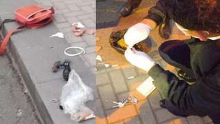 Arequipa: Policía detiene a un sujeto que tenía en su poder un arma de fuego, cartuchos de dinamita y una granada 